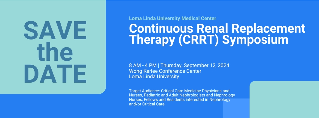 Continuous Renal Replacement Therapy (CRRT) Symposium