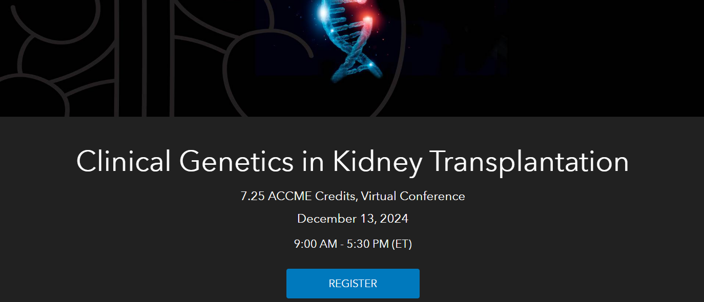 Clinical Genetics in Kidney Transplantation