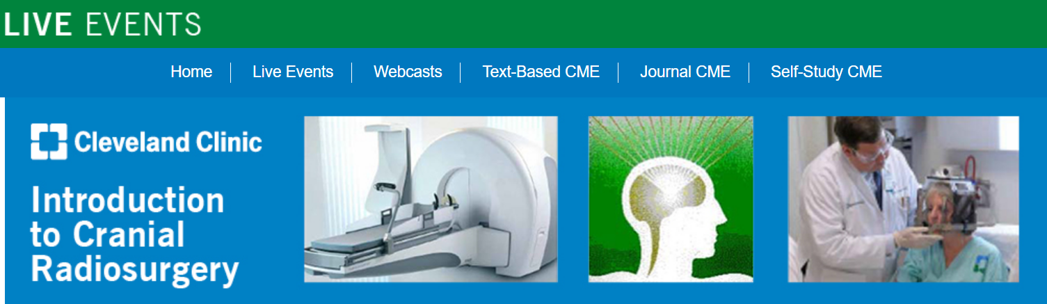 Introduction to Cranial Radiosurgery – December 2024